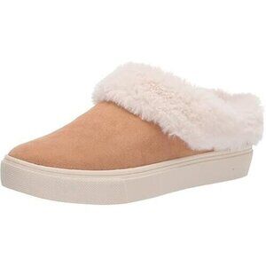 Dr. Scholl's Now Chill Microsuede Clog Mules Pull-On Women's Nude US 9.5